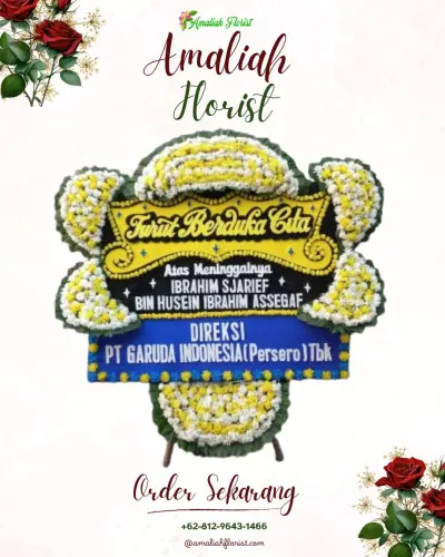 Papan Bunga Duka di Pangarengan
